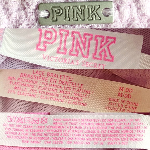 PINK VICTORIA'S SECRET Lilac Lace Bralette - Picture 14 of 16